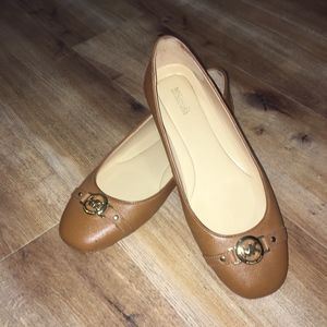 Michael Kors Brown Flats